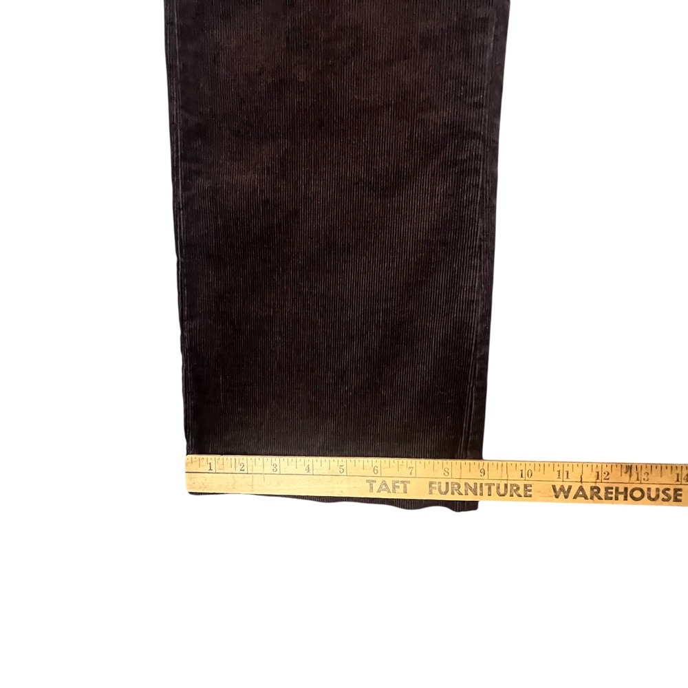 Liz Claiborne Petite Corduroy Pants Womens Size 4 Brown Audra‎ Straight Stretch - Picture 11 of 11